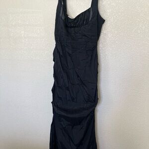 Xscape Black Maxi Dress